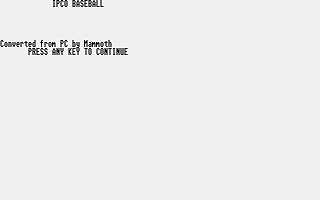 IPCO Baseball — screenshot 1